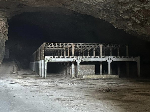 Tham Khach military cave in Lang Son