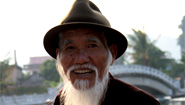 An old man in the Red River Delta An old man in the Red River Delta