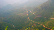 Wild mountains in the north-western Vietnam Wild mountains in the north-western Vietnam
