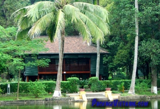 Ho Chi Minh House on stilts Hanoi Vietnam Ho Chi Minh House on stilts Hanoi Vietnam