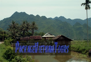 La ville de Mai Chau, Hoa Binh La ville de Mai Chau, Hoa Binh