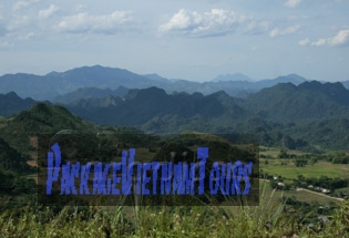 Le col de Thung Khe Mai Chau Hoa Binh Le col de Thung Khe Mai Chau Hoa Binh