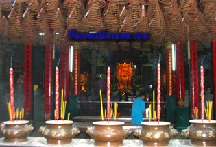 Le temple Thien Hau Le temple Thien Hau