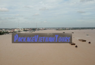 La ville de My Tho - la province de Tien Giang La ville de My Tho - la province de Tien Giang