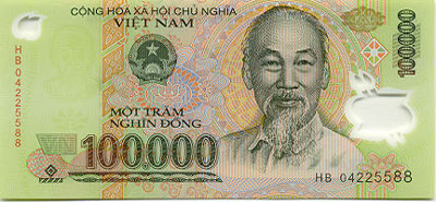 VND 100,000 Bill VND 100,000 Bill