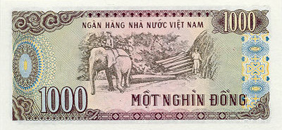 VND 1,000 bill VND 1,000 bill