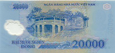 VND 20, 000 bill VND 20, 000 bill