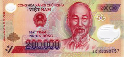 VND 200,000 Bill VND 200,000 Bill