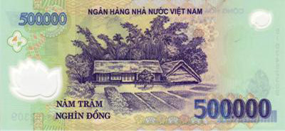 VND 500,000 Bill VND 500,000 Bill