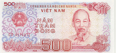 VND 500 bill VND 500 bill