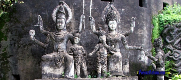 Buddha Park in Vientiane Buddha Park in Vientiane