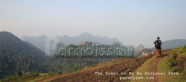 Trail to Ba Be National Park Trail to Ba Be National Park